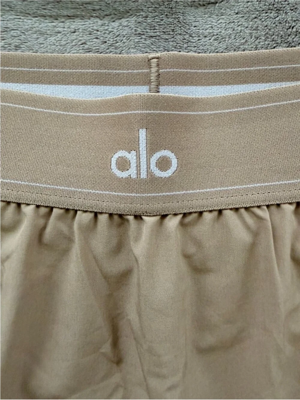 Alo Yoga Match Point Tennis Skirt in Gravel - XS - NWT